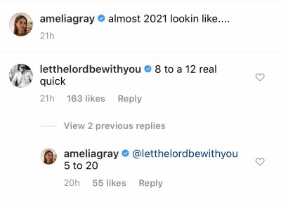 Scott Disick Flirts With Amelia Gray Hamlin on Instagram