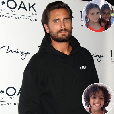 Scott Disick Shares the Cutest Clip of Daughter Penelope, Niece North West and Nephew Saint Filming a TikTok