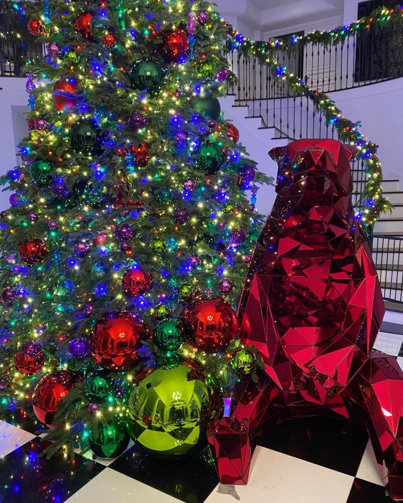 Rob Kardashian's Christmas Decorations