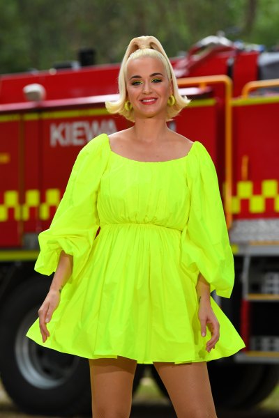 Katy Perry Shows Off Poat Baby Body