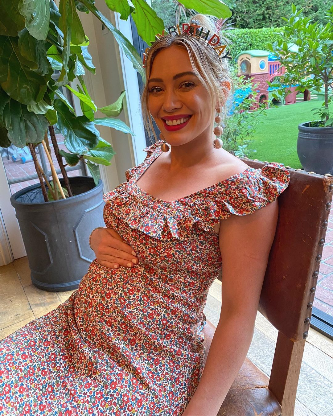 Pregnant Hilary Duff Shows Off Her Growing Baby Bump — See Photos of Her Tummy So Far