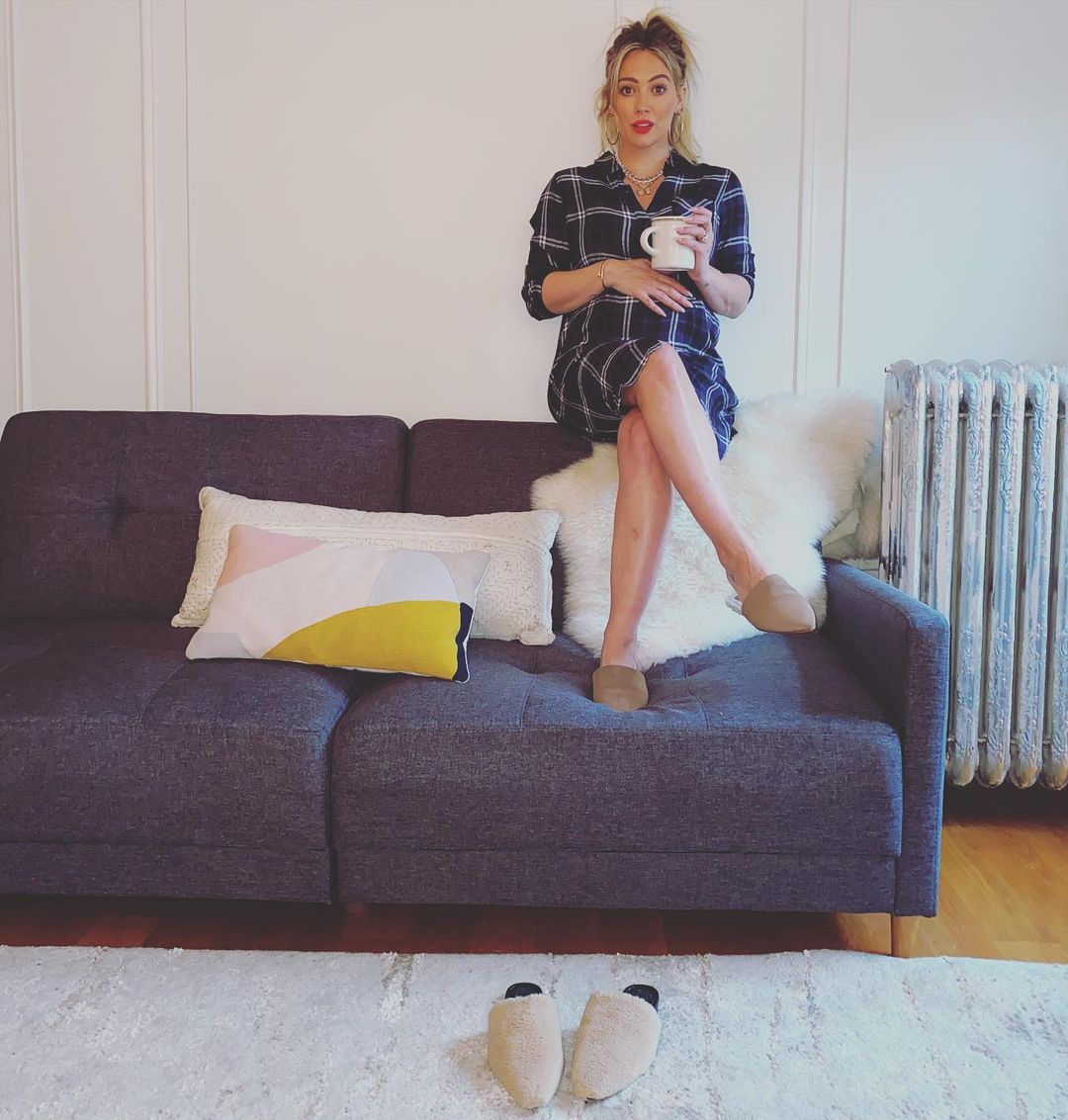 Pregnant Hilary Duff Shows Off Her Growing Baby Bump — See Photos of Her Tummy So Far