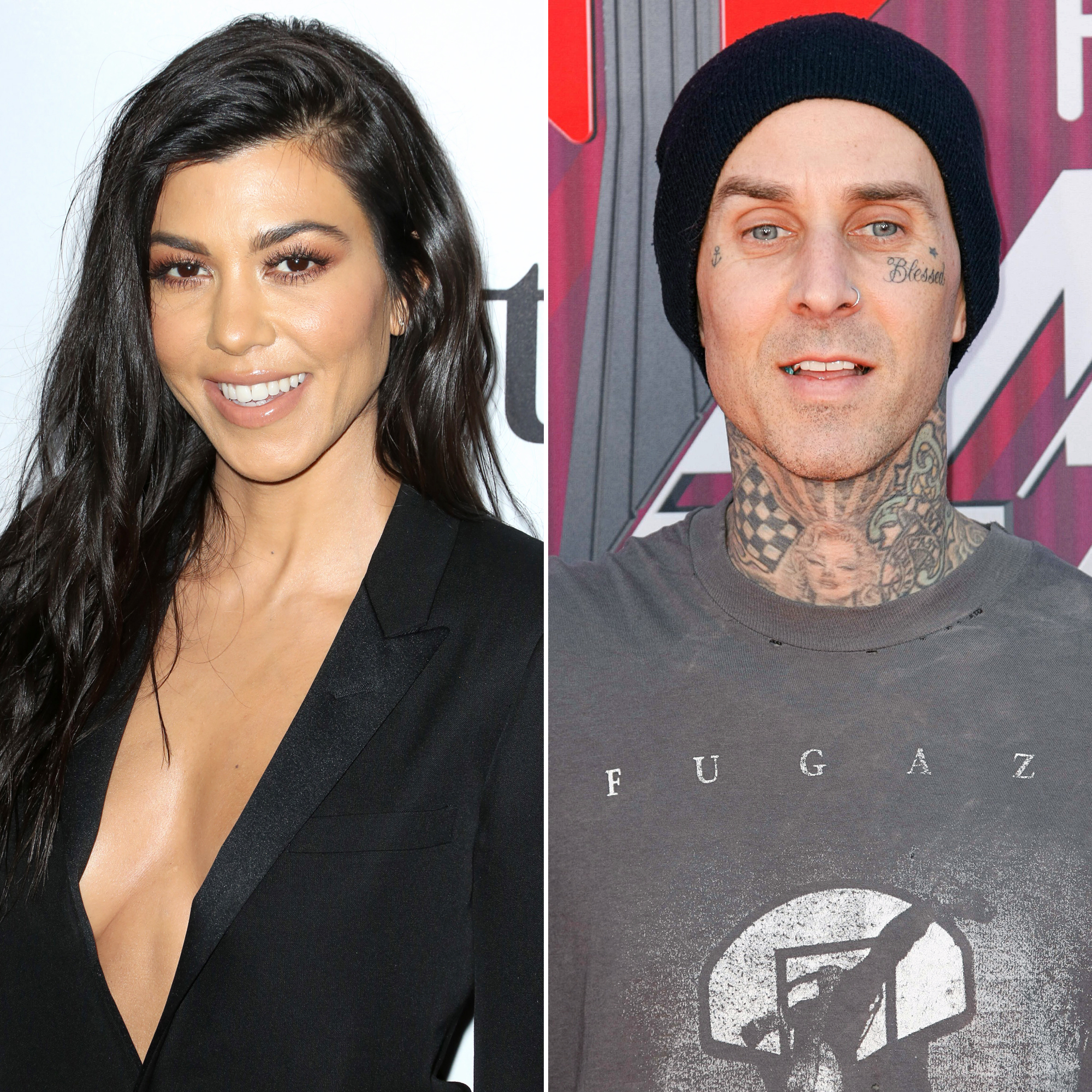 Kourtney Kardashian Reacts to Footage of Boyfriend Travis Barker’s ‘1st Punk Band’ and It’s Too Cute