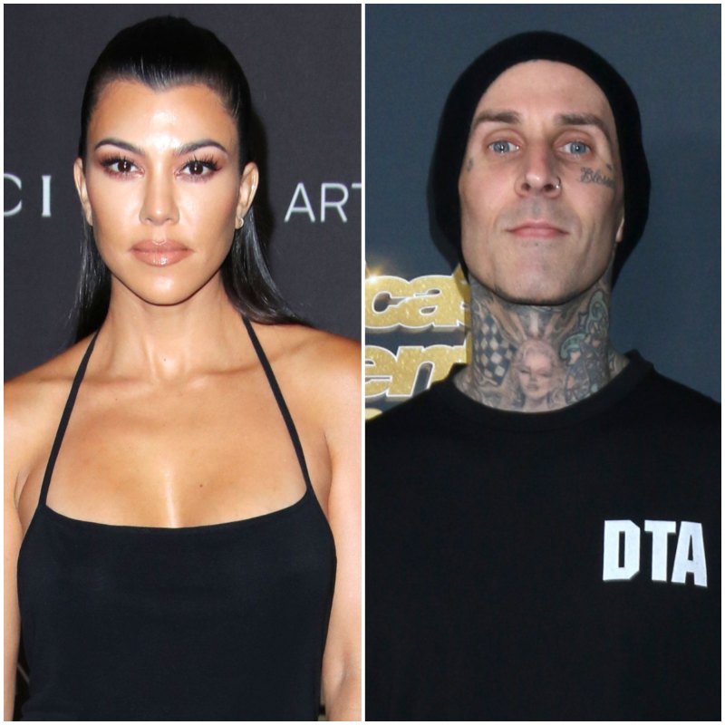 Kourtney Kardashian's New Flame Travis Barker Is 'Amazing' With Her Kids: 'They’ve Welcomed Him'