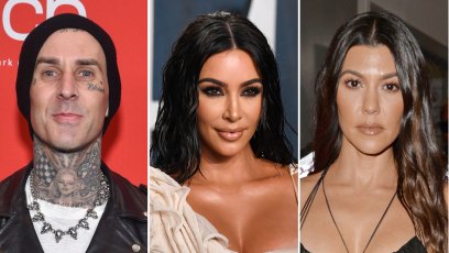 Travis Barker 'Had a Crush' on Kim Kardashian Before Kourtney