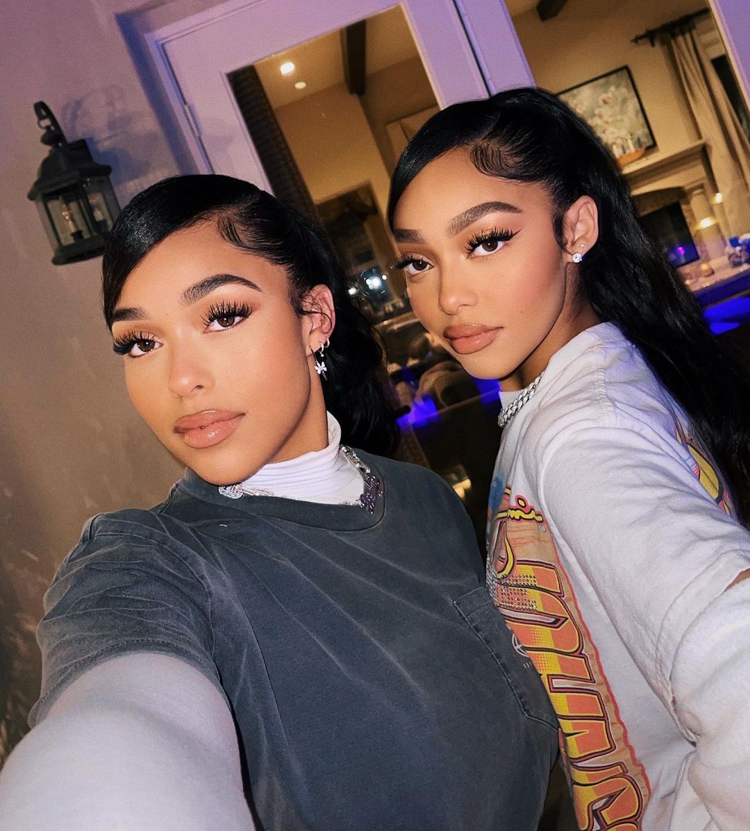 My Little Sisters Porn - Jordyn Woods and Sister Jodie Are Nearly Identical: See Photos!