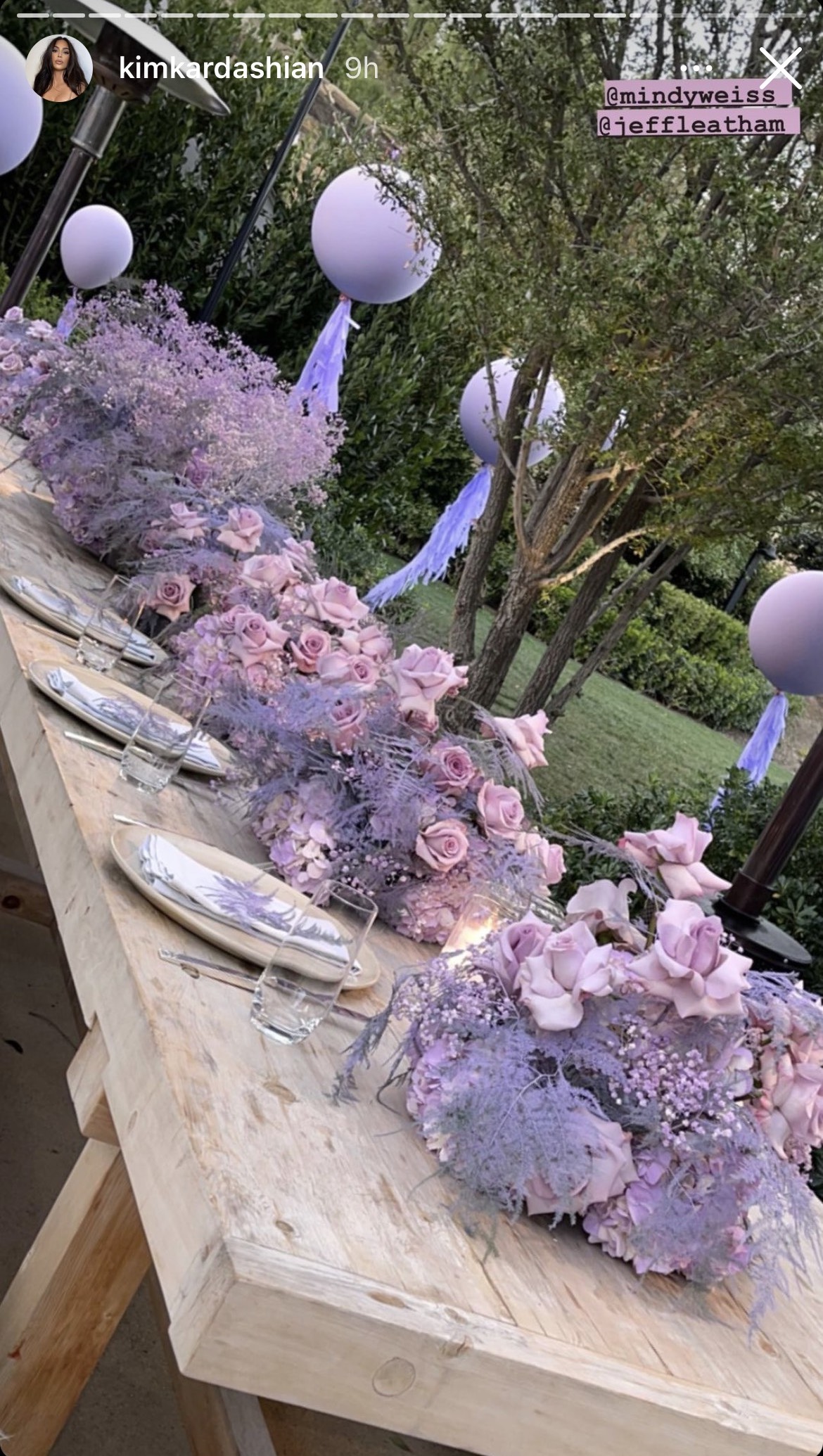 kim-kardashian-floral-arrangements-chicago-west-birthday