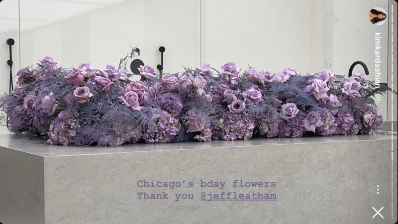 kim-kardashian-floral-arrangements-chicago-west-birthday