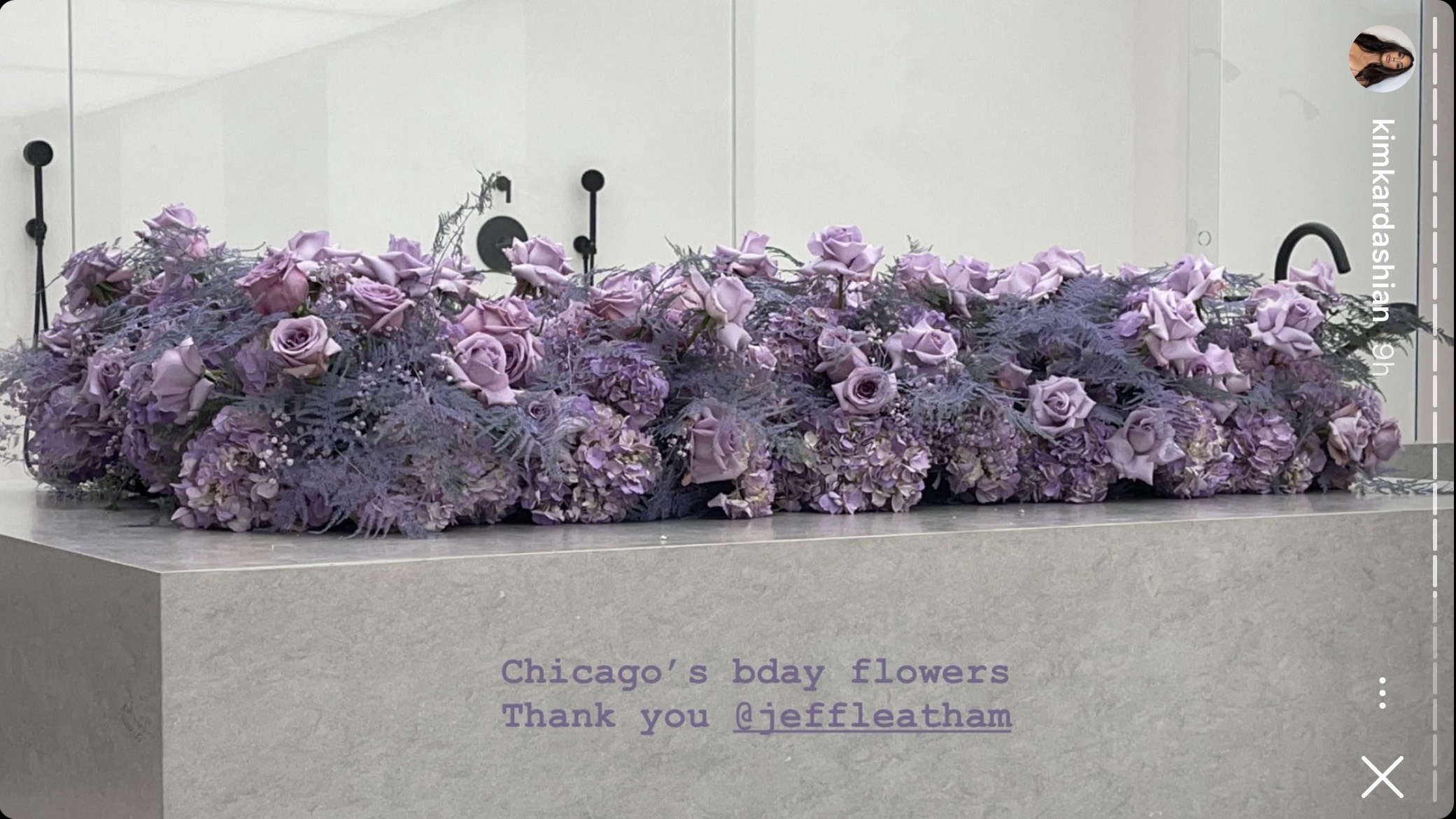 kim-kardashian-floral-arrangements-chicago-west-birthday