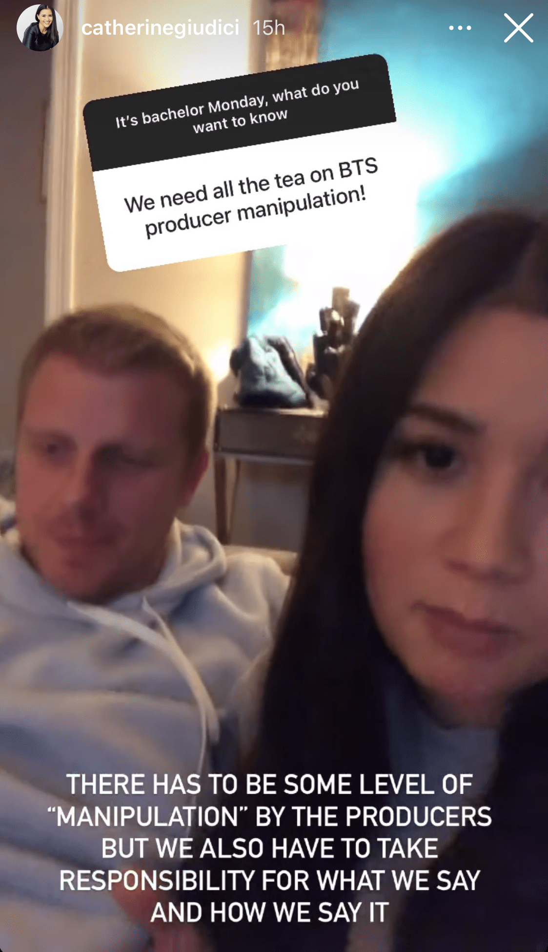 Catherine Giudici and Sean Lowe React to Dylan Barbour