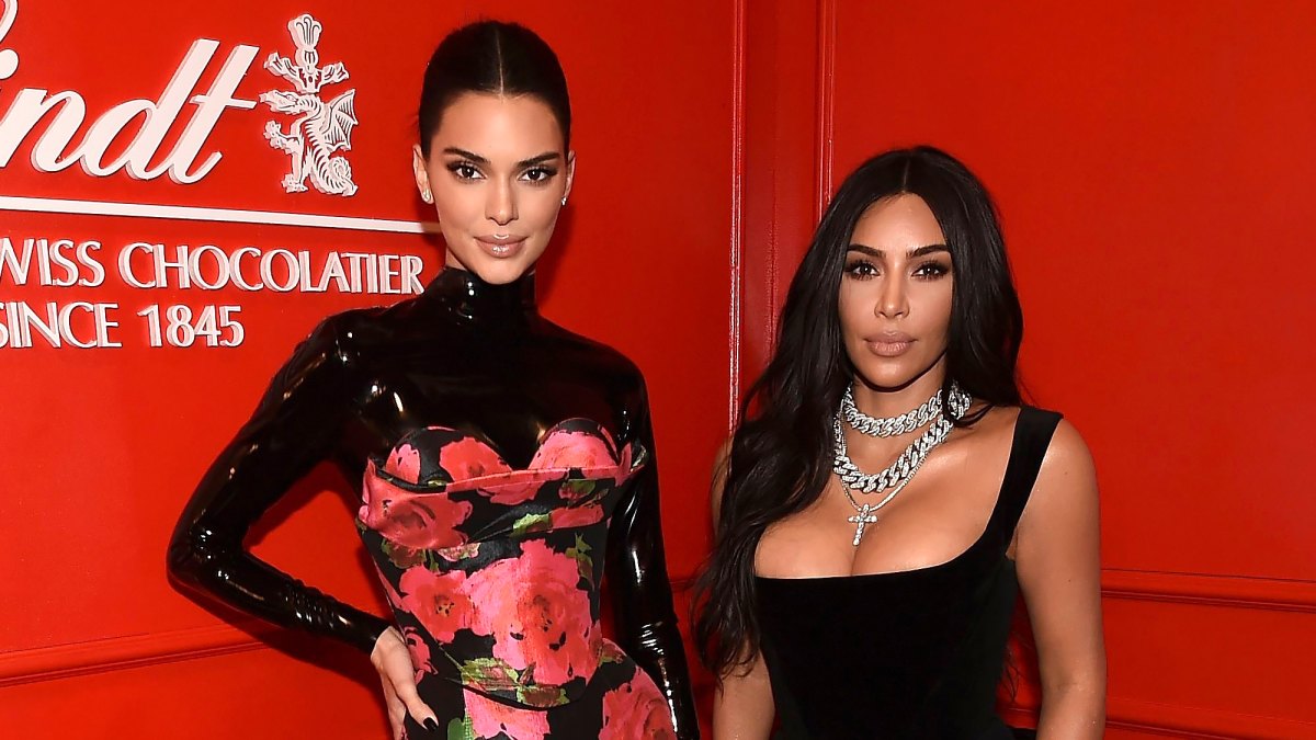 Kim Kardashian Playfully Complains About Doing Lingerie Photo Shoot With ‘Supermodel’ Sister Kendall Jenner