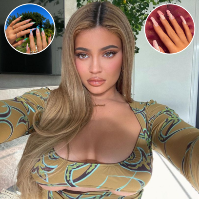 Kylie Jenner's Most Enviable Manicures Ever — Ombre, Leopard Print, Tie-Dye and More!