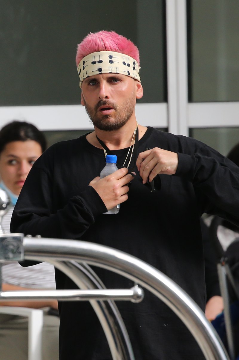 Scott Disick and Amelia Gray Leave Miami With His Kids: Photos 2