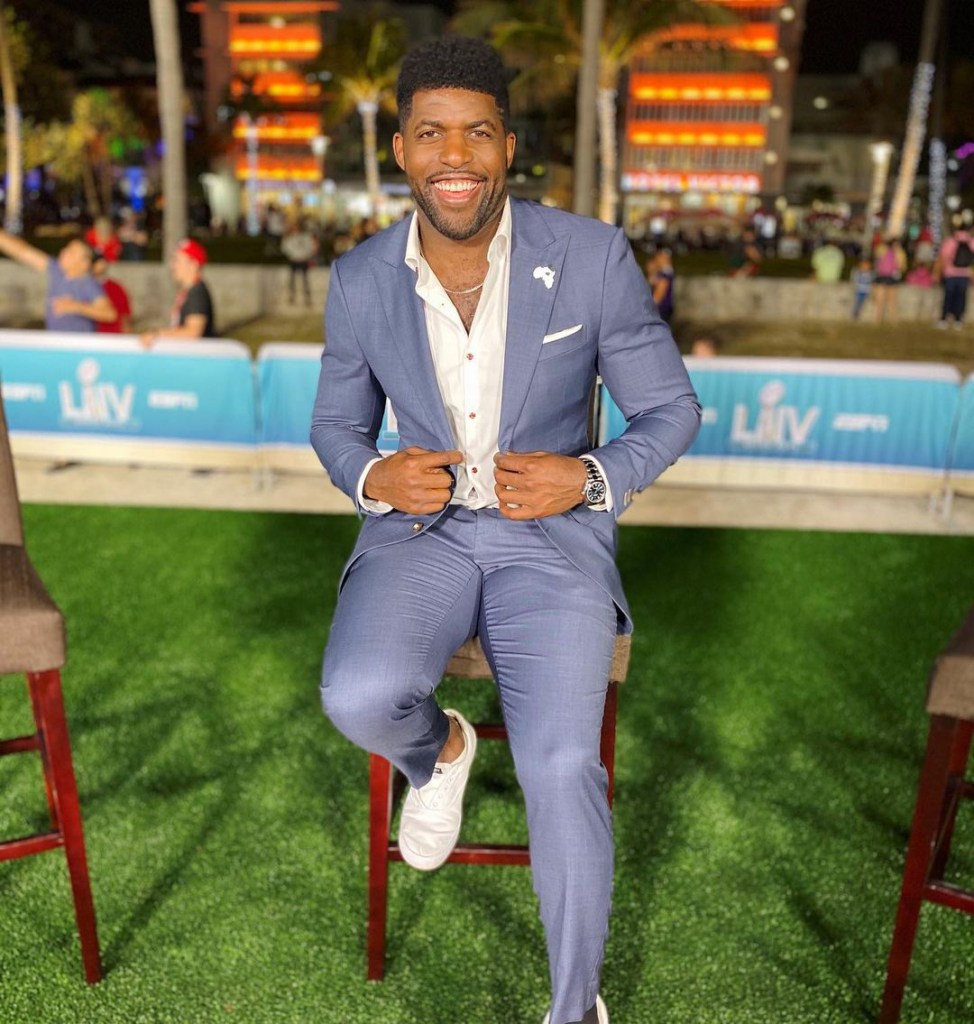 NFL Alum Emmanuel Acho Is Hosting the 'After the Final Rose' Special! Meet Chris Harrison's Replacement