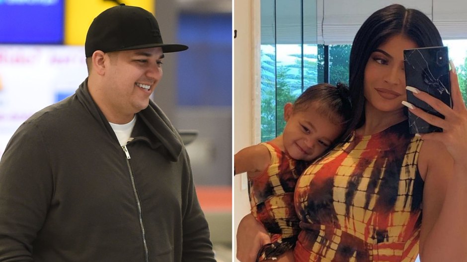 Rob Kardashian Shows Off Weight Loss in New Photo With Stormi