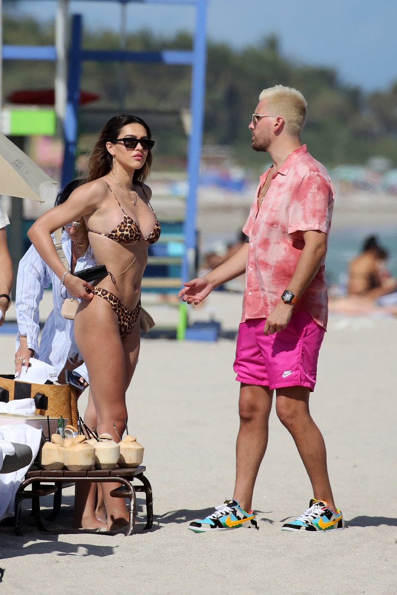 Scott Disick Packs on the PDA with Girlfriend Amelia Hamlin in Steamy Beach Photos