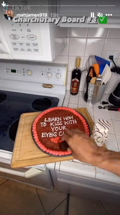 Matt James Charcuterie Board Rachael Kirkconnell Bachelor