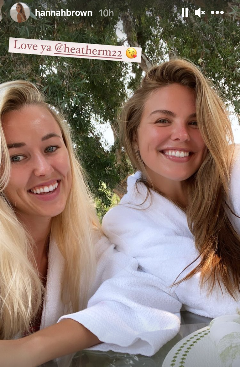 Bachelor' Alums Defend Heather Martin After Matt James Drama Hannah Brown