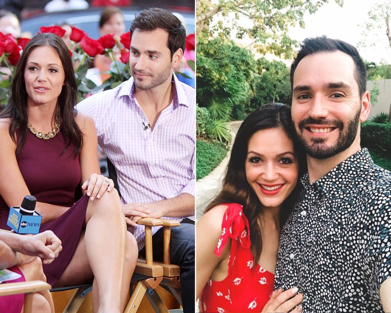 Desiree Hartsock and Chris Siegfried Bachelor Couples Then and Now