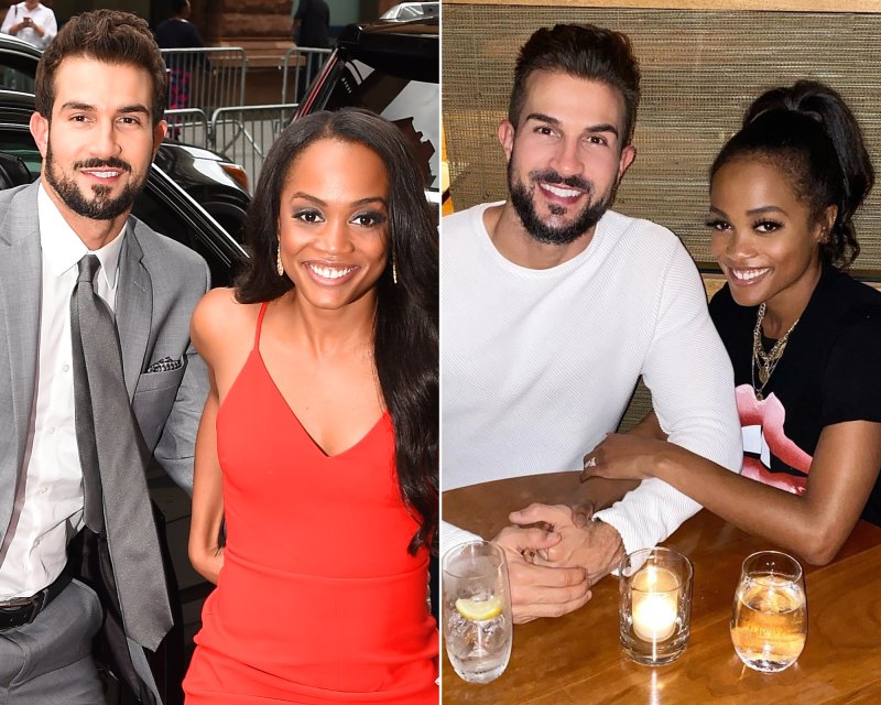 Rachel Lindsay and Bryan Abasolo Bachelor Couples Then and Now