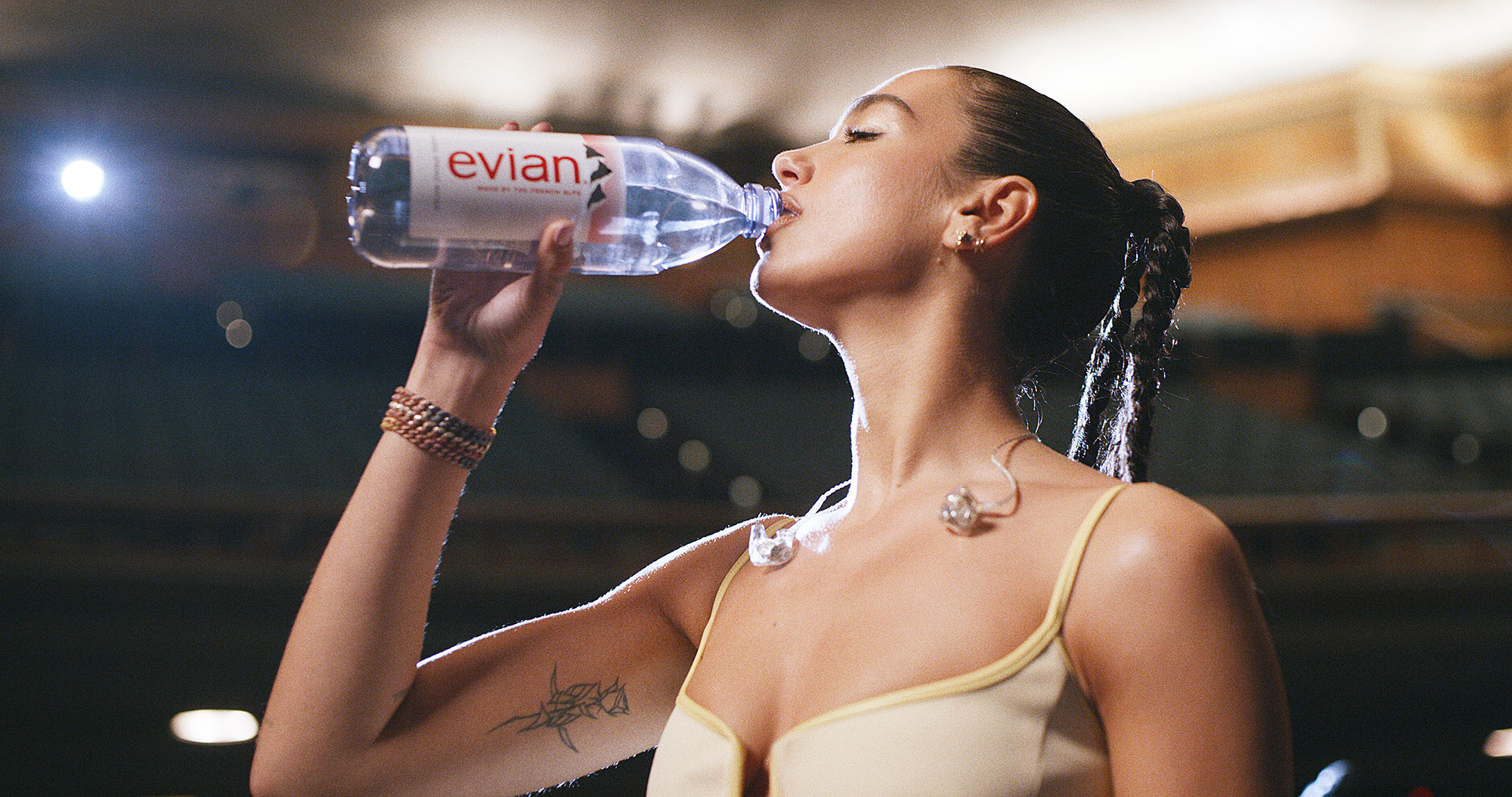 Dua Lipa evian CEO of Hydration
