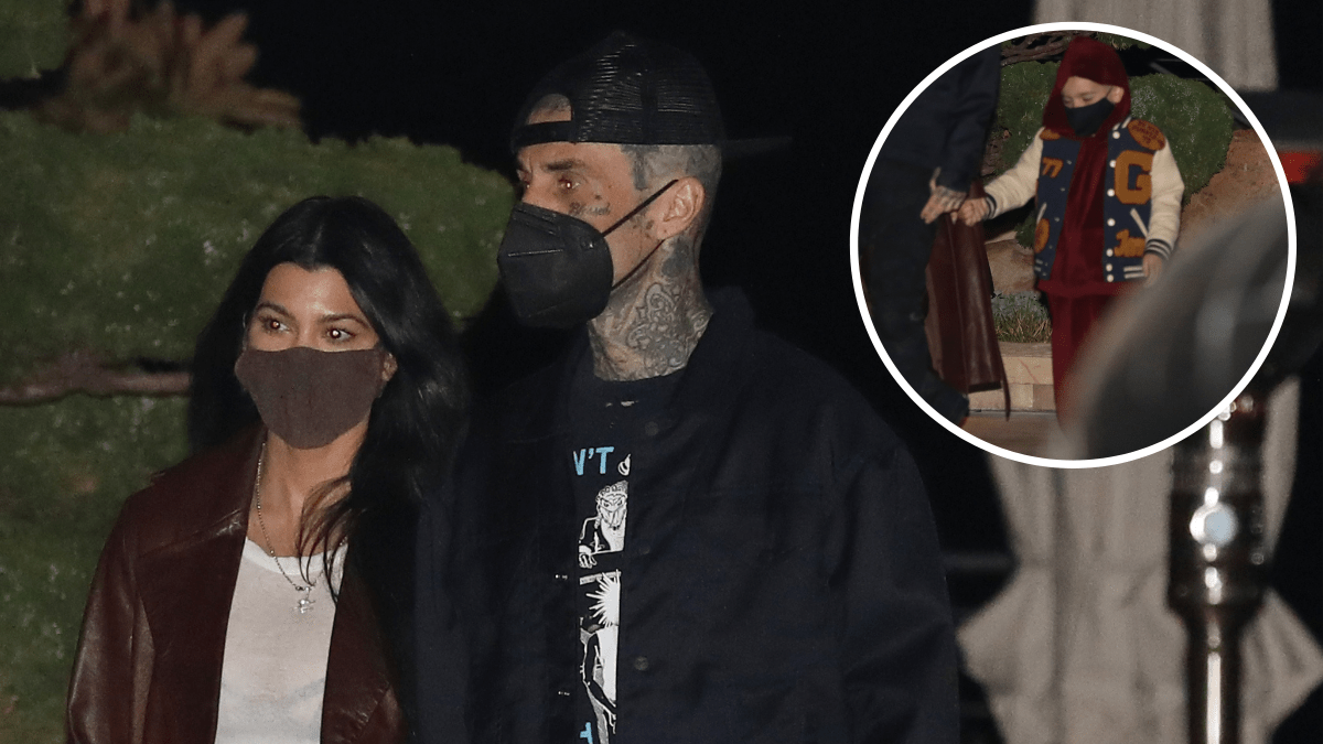Family Affair! Kourtney Kardashian Brings Son Reign Disick on Date Night With Travis Barker