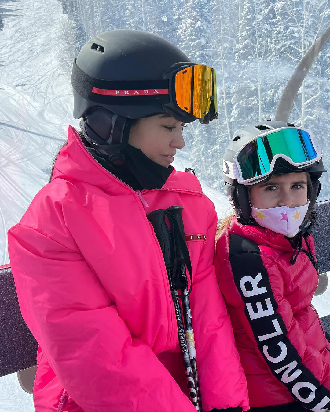 Kourtney Kardashian Stuns in Silver Bikini in the Snow on Aspen Trip With Kids