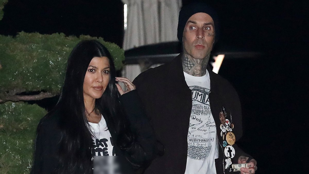 Kourtney Kardashian and Boyfriend Travis Barker Spotted on Romantic Dinner Date at Nobu