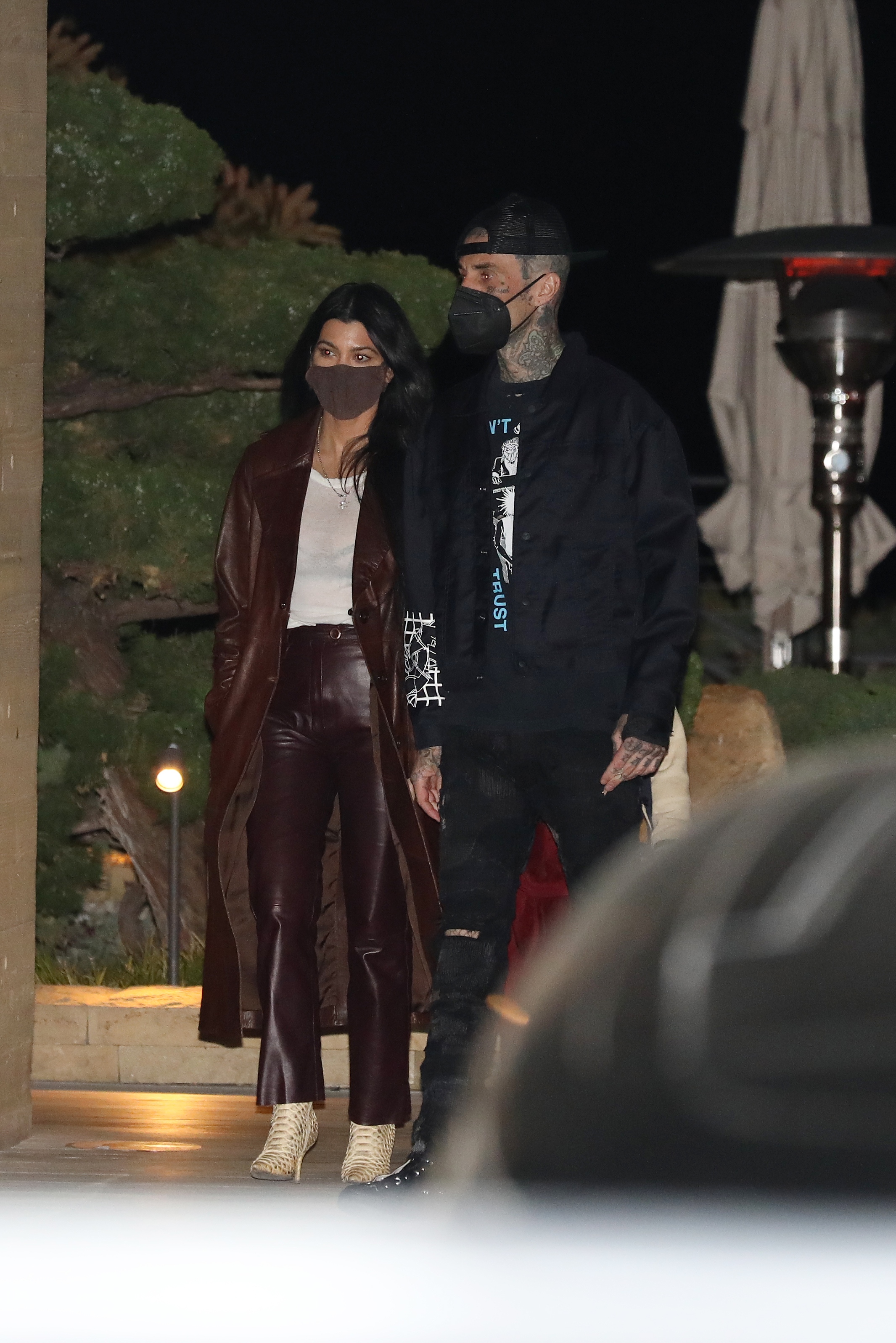Family Affair! Kourtney Kardashian Brings Son Reign Disick on Date Night With Travis Barker