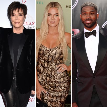 Kris Jenner Reacts to Khloe and Tristan Engagement Rumors