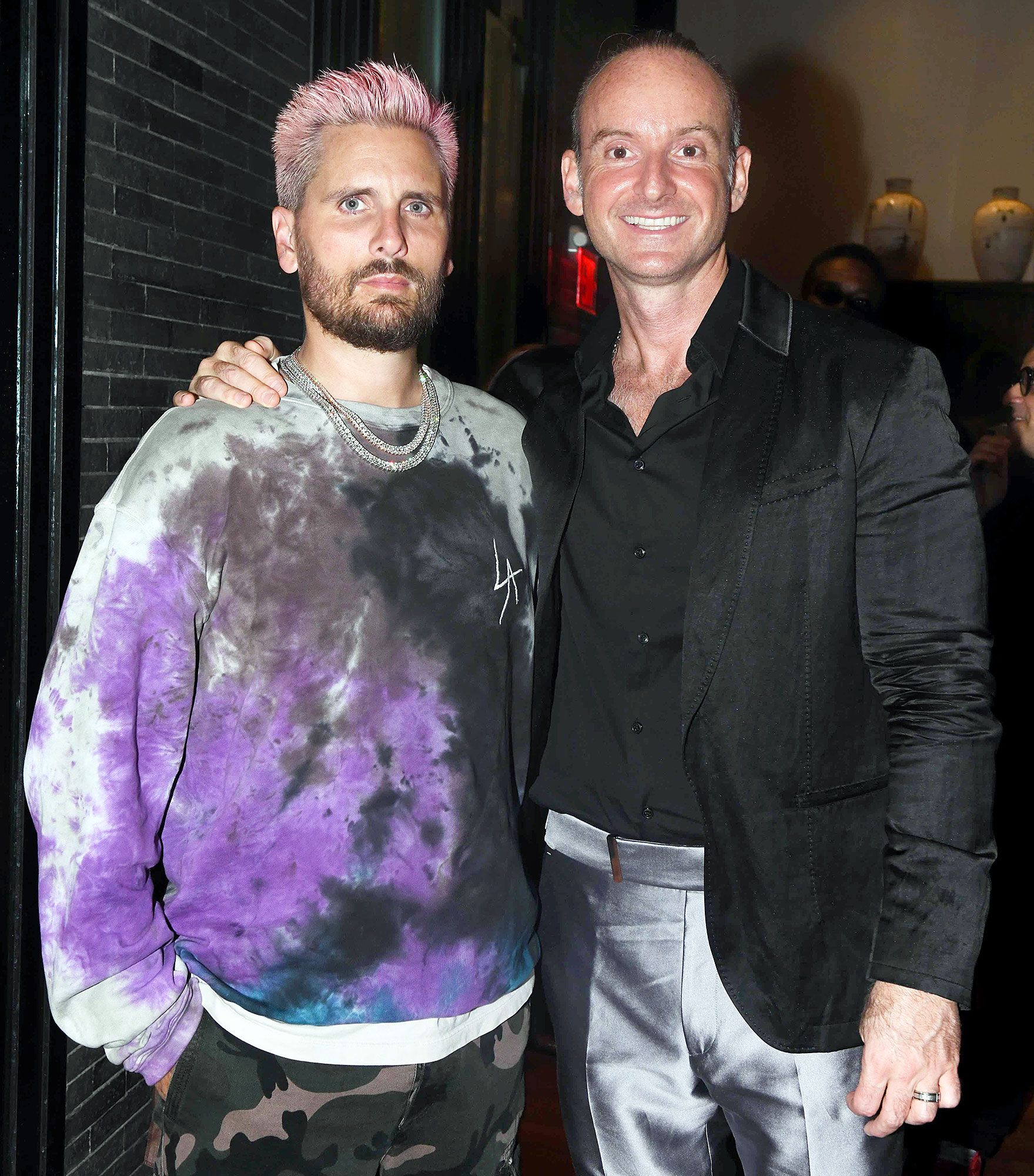 Scott Disick and Eddie Ross at Haute Living celebrates 50 Cent with Wrist Aficionado and Rolls Royce Motorcars