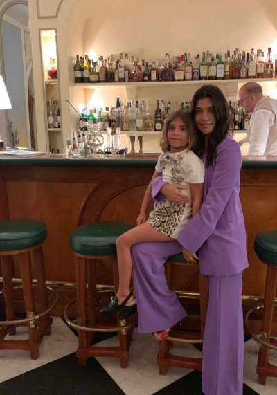 Kourtney-Kardashian-Penelope-Disick-Portofino