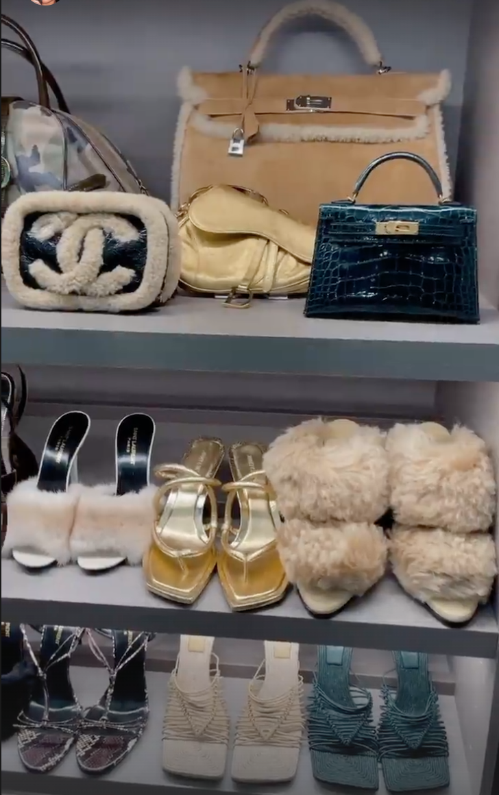 Kylie Jenner's Shoe Closet Is Almost as Impressive as Her Designer Handbag  Collection