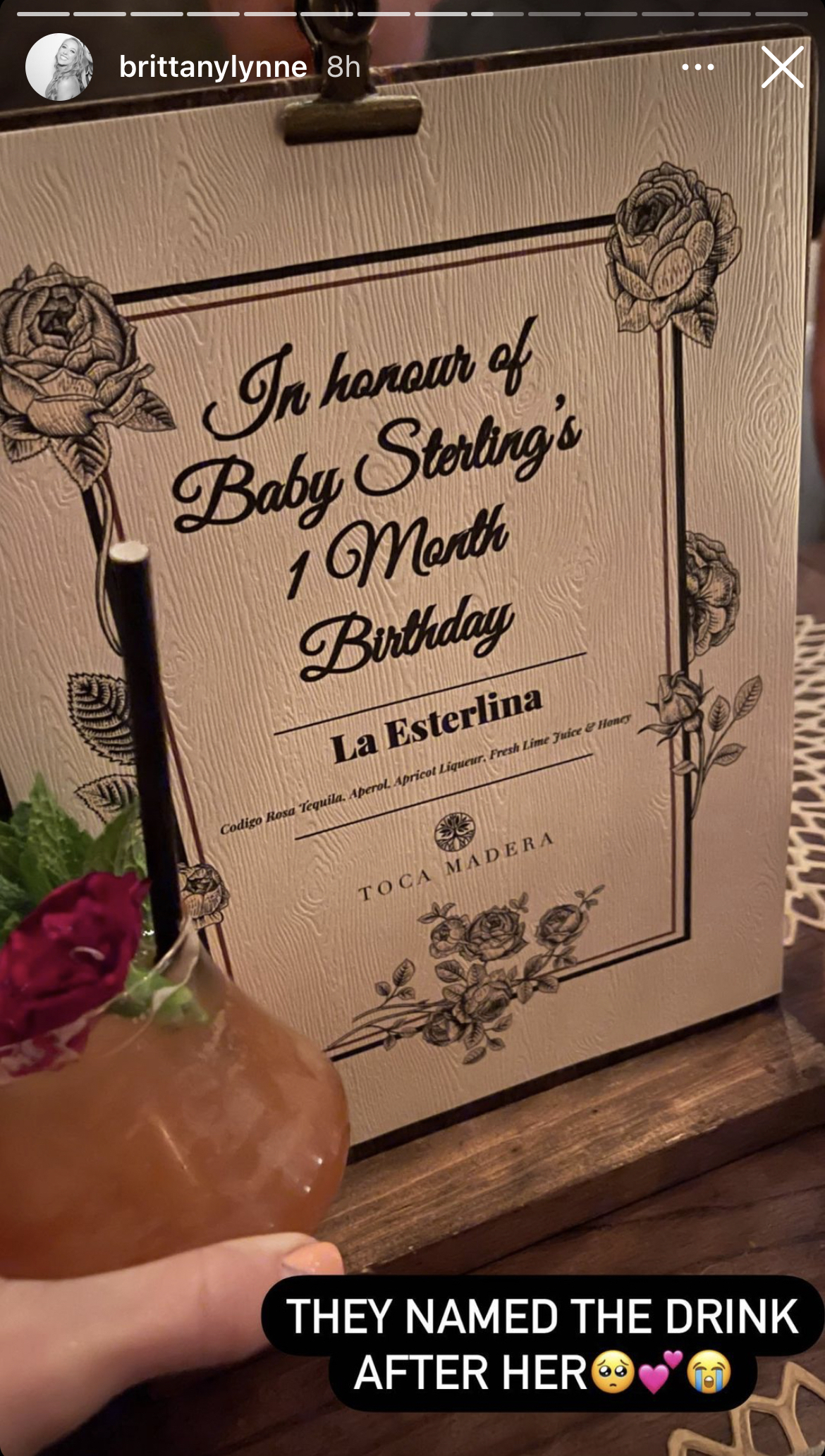 brittany-matthews-celebrates-baby-sterling-1-month-birthday-kansas-city-royals-game