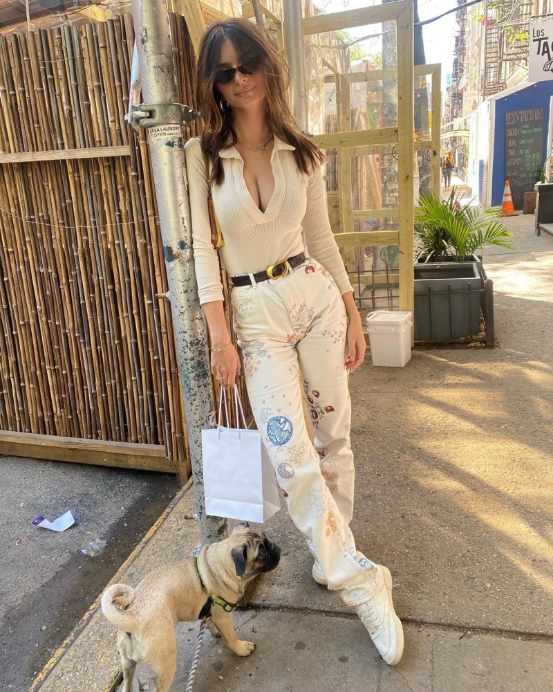emily-ratajkowski-post-baby-body-patterned-jeans