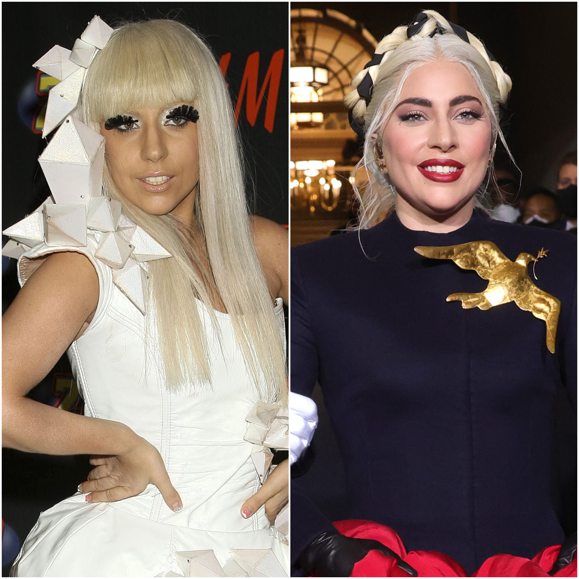 Bad Romance Lady Gaga Porn - Lady Gaga's Transformation: Photos of the Singer Young to Now