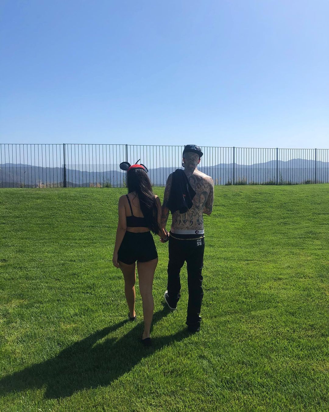 Travis Barker Kourtney Kardashian Cutest Photos