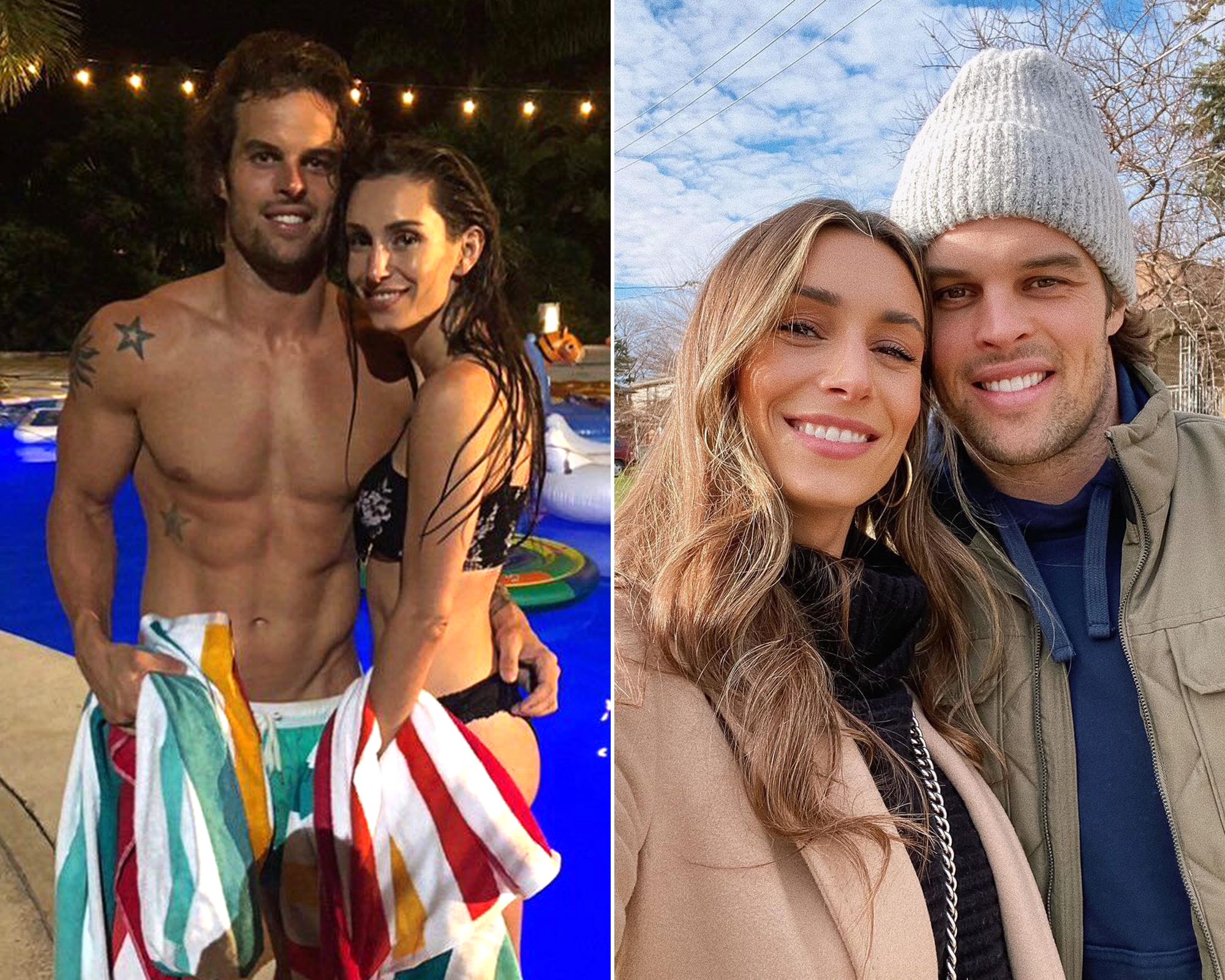 Astrid Loch and Kevin Wendt Bachelor Couples Then and Now
