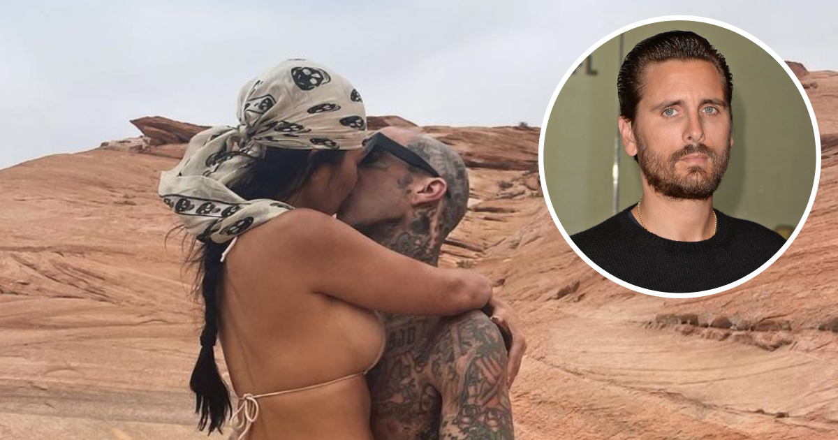 Scott Disick Thinks Kourtney, Travis' PDA Is 'Over-the-Top'