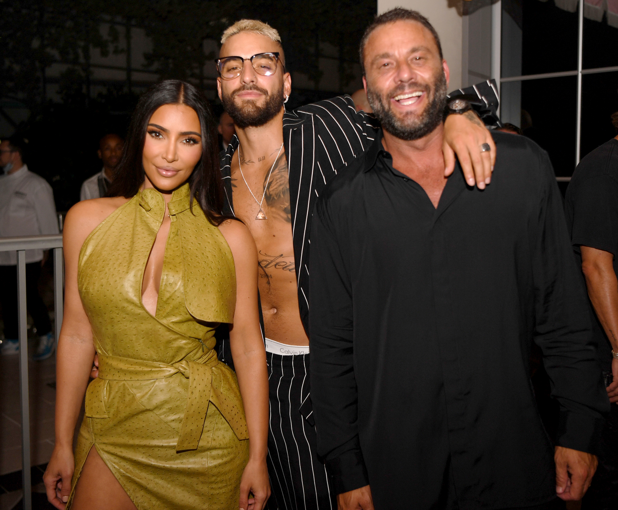Goodtime Hotel Grand Opening Party Kim Kardashian Bad Bunny David Grutman
