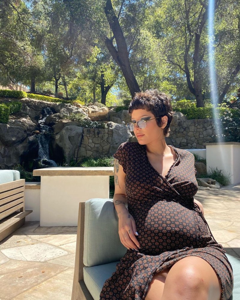 She's Glowing! Halsey Shows Off Her Growing Baby Bump in Sweet New Photos