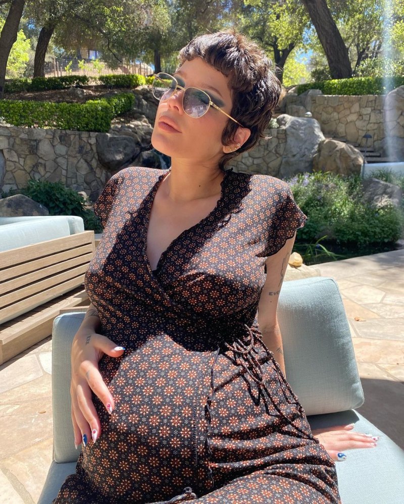 She's Glowing! Halsey Shows Off Her Growing Baby Bump in Sweet New Photos