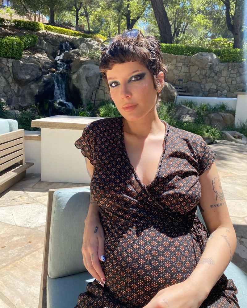 She's Glowing! Halsey Shows Off Her Growing Baby Bump in Sweet New Photos