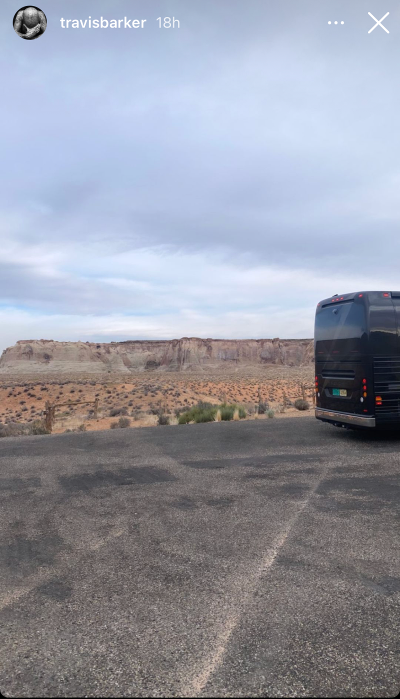 Kourtney Kardashian and Travis Barker Take Desert Trip: Photos 2