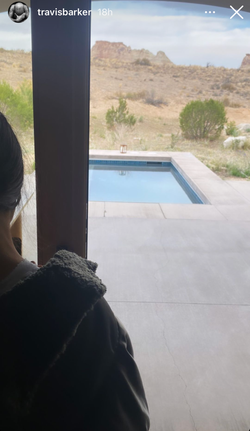 Kourtney Kardashian and Travis Barker Take Desert Trip: Photos 3