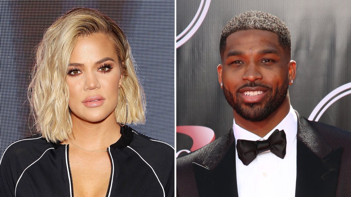 Khloe Kardashian Leaning on Tristan, True Amid Photo 'Mess'