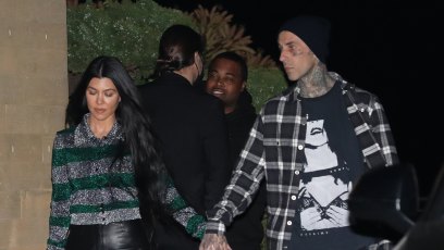 Kourtney kardashian kids feel about pda with boyfriend travis barker