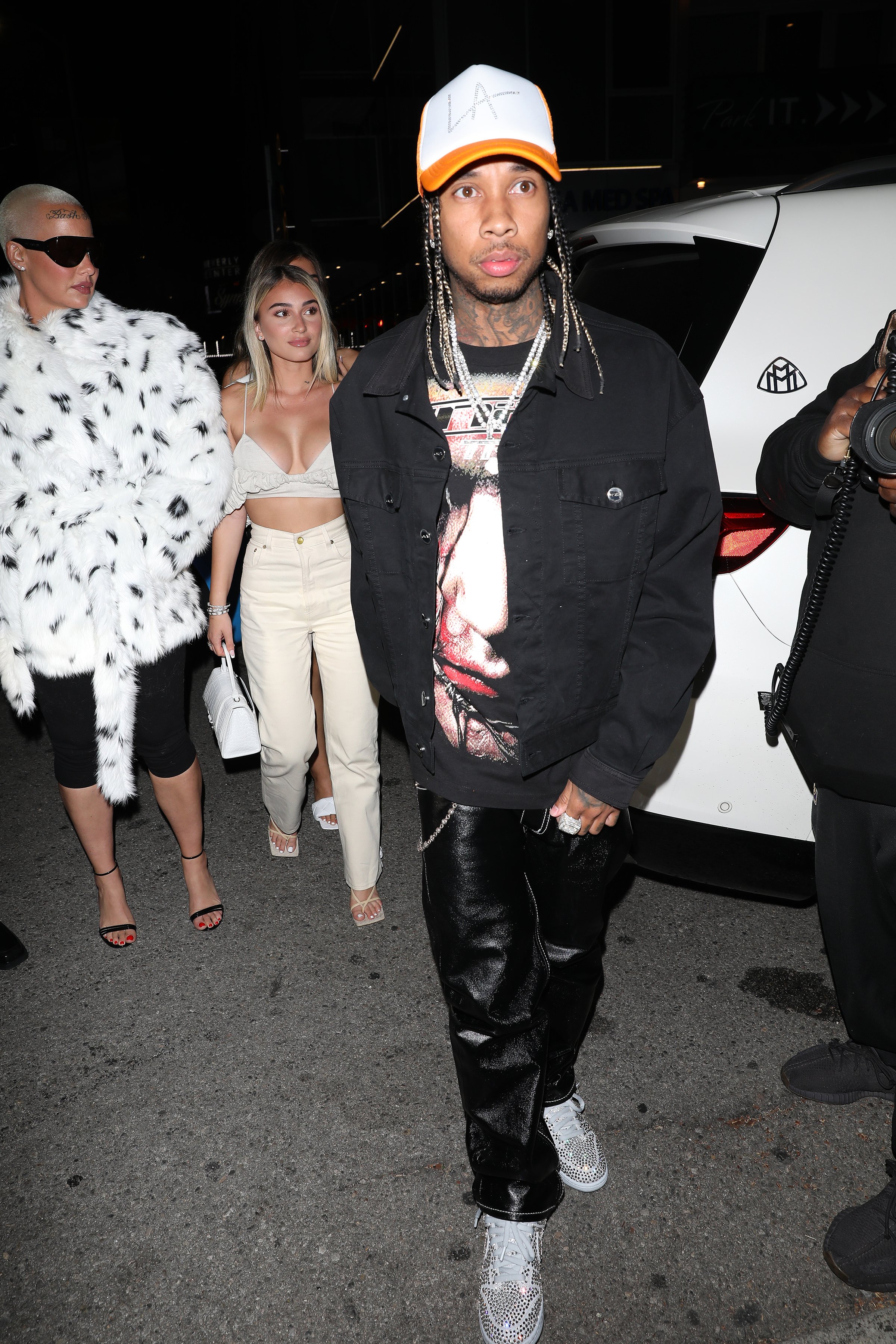 Kylie Jenner, Tyga and His Girlfriend Attend Same L.A. Party 2