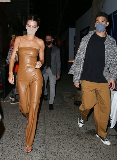 Kendall Jenner and Devin Booker were seen heading out for dinner in NYC 2