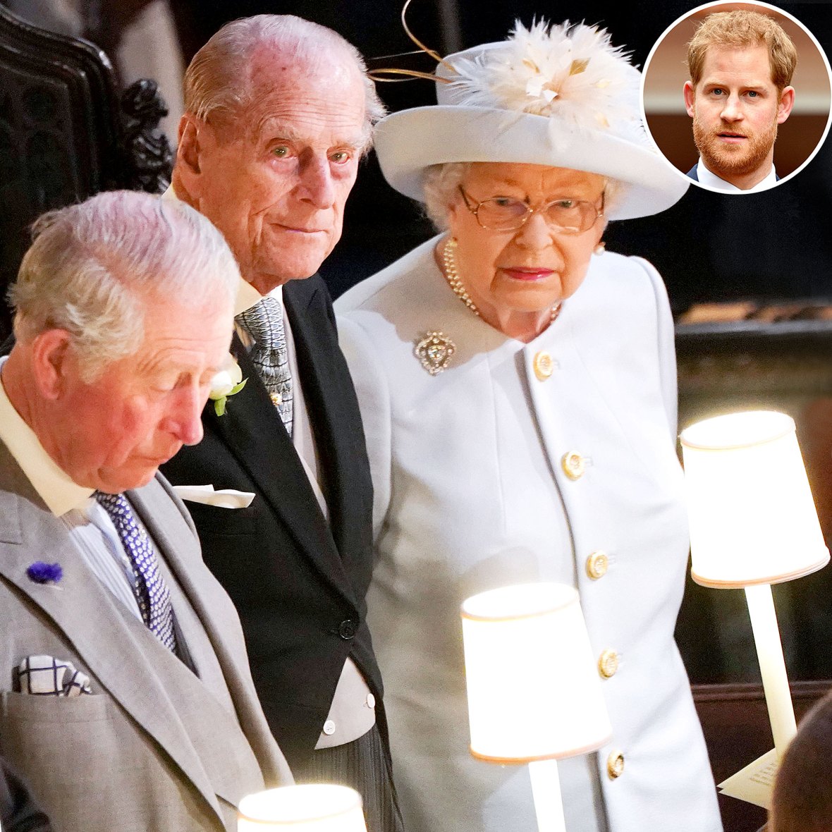 Prince Harry Reunites With Royal Family Prince Philips Funeral